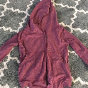 Lululemon button hoodie